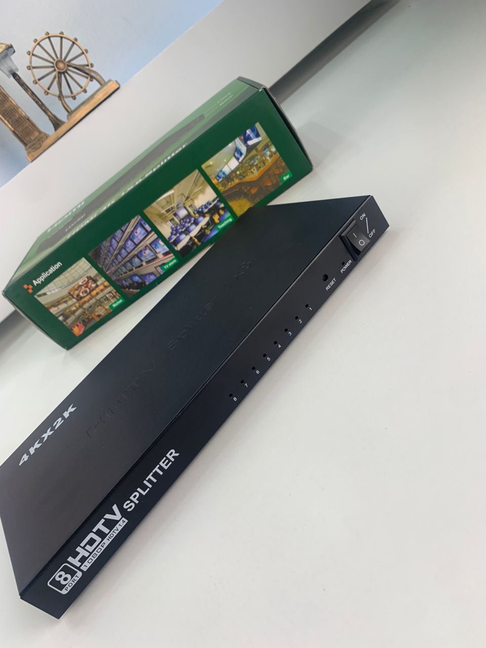 Répartiteur Vidéo HDMI 1x8 avec 8 Ports Compatible 4K – HDMI X8 موزع