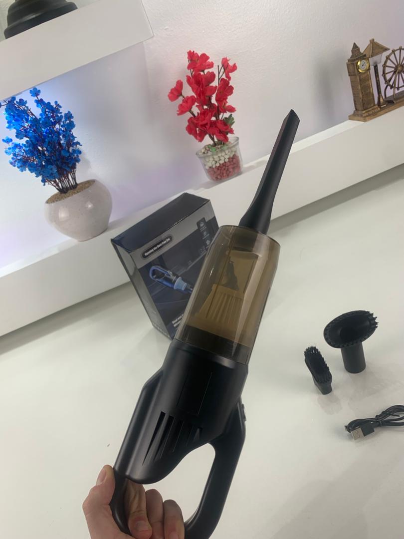 Cordless rechargeable handheld car vacuum