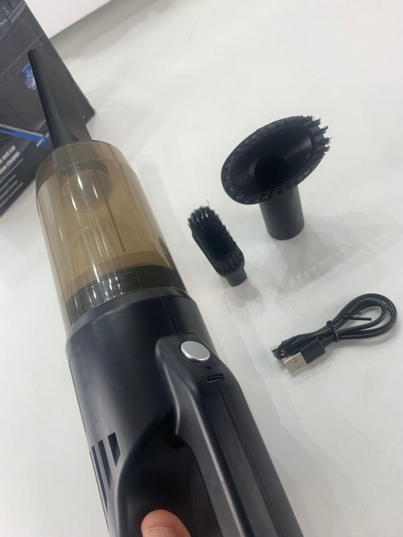 Cordless rechargeable handheld car vacuum