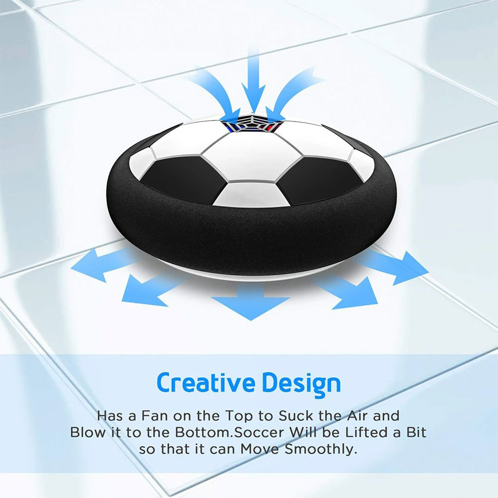 Hover soccer ball for kids with LED