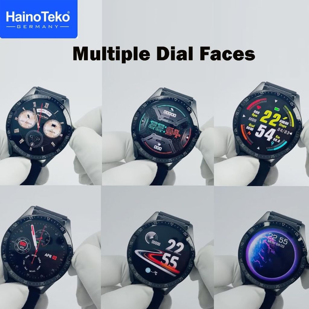 SmartWatch Connectée HainoTeko RW37 avec Écouteurs Intégrés de Façon Moderne – ساعة ذكية مع سماعات مدمجة بطريقة عصرية