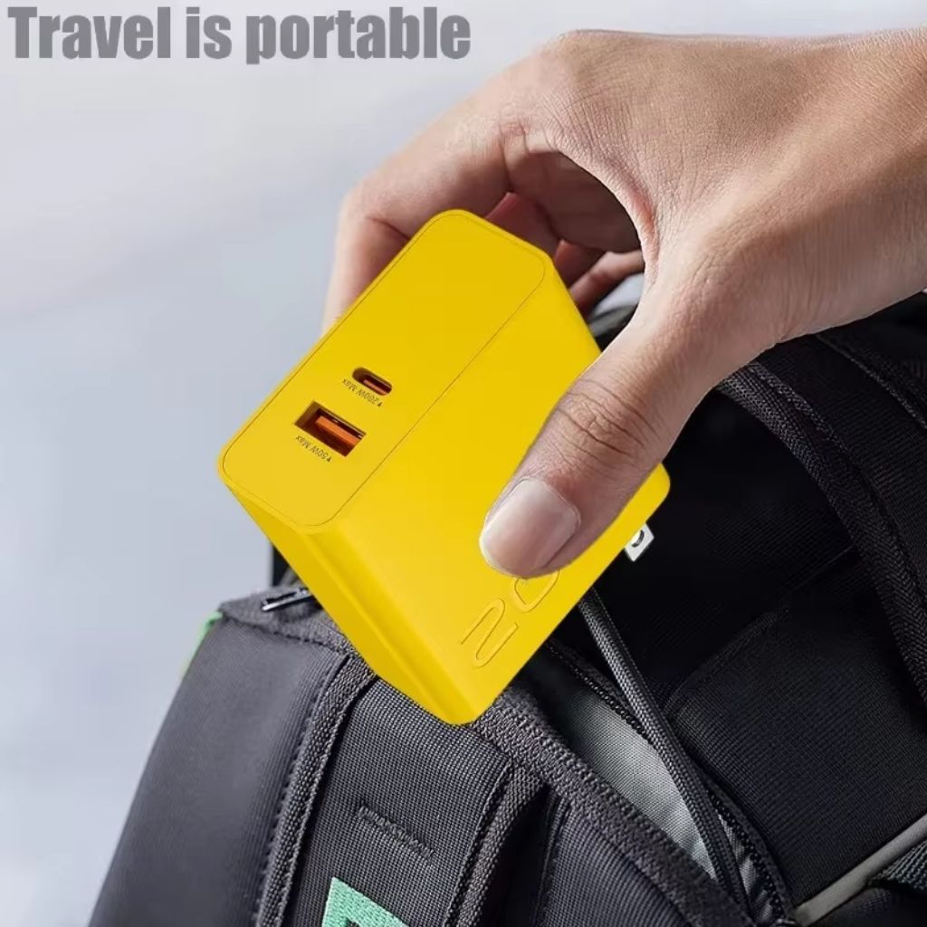 Chargeur Ultra Rapide USB PD 2 en 1 Type C 200W – شاحن سريع بقدرة 200 واط