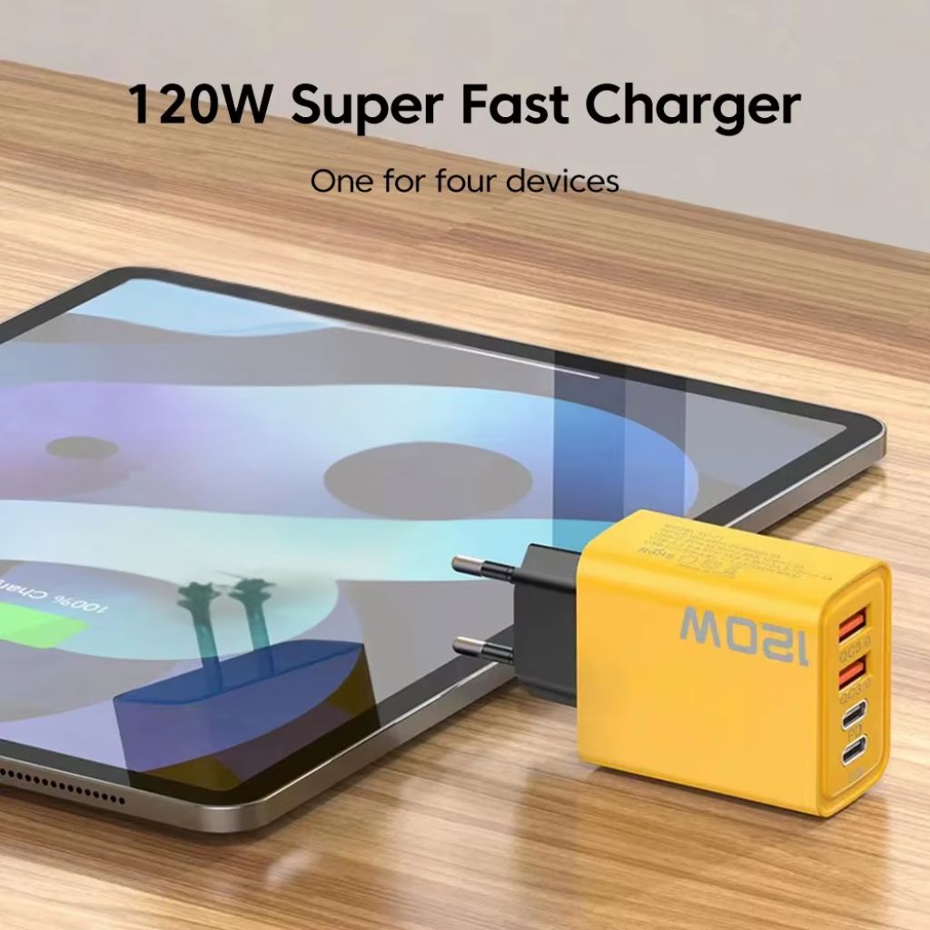 Chargeur Rapide USB Type-C 120W  – شاحن سريع  بقدرة 120 واط