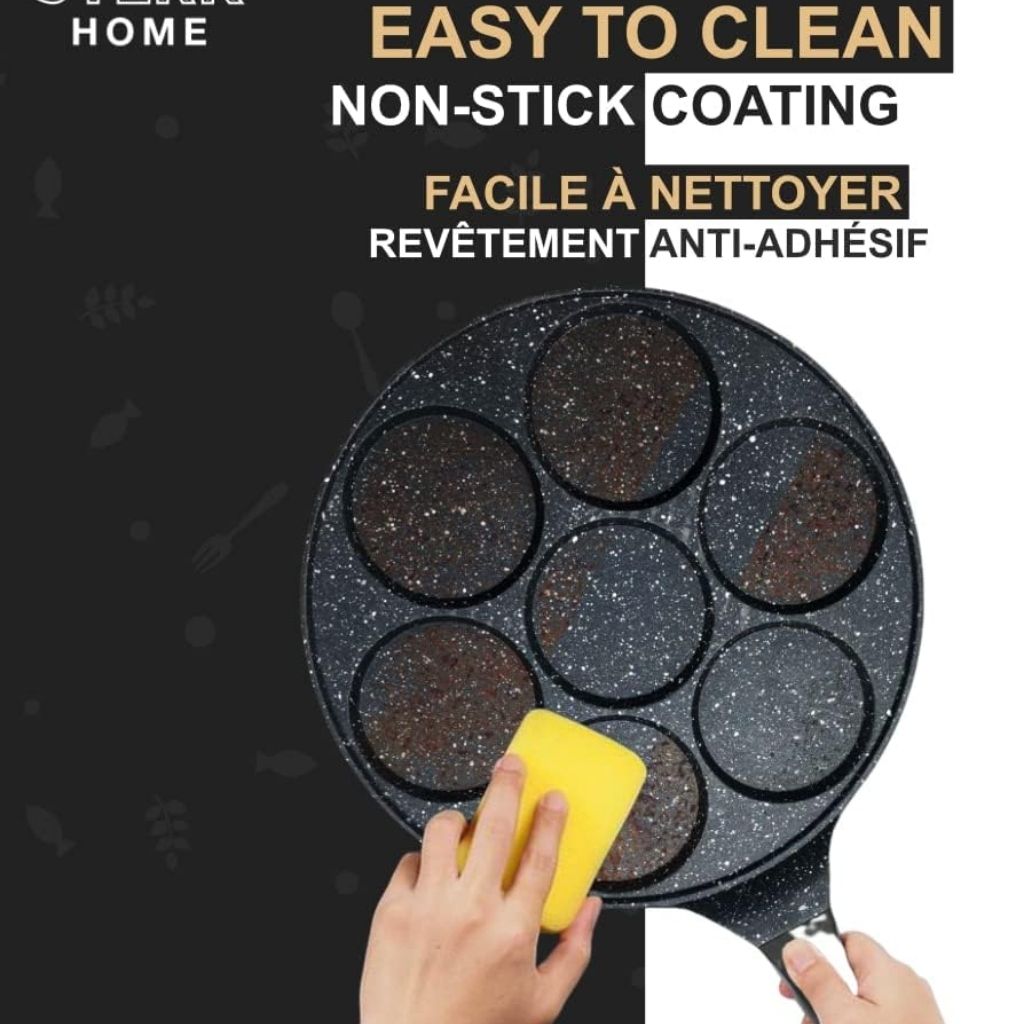 7-Mold Non-Stick Pan