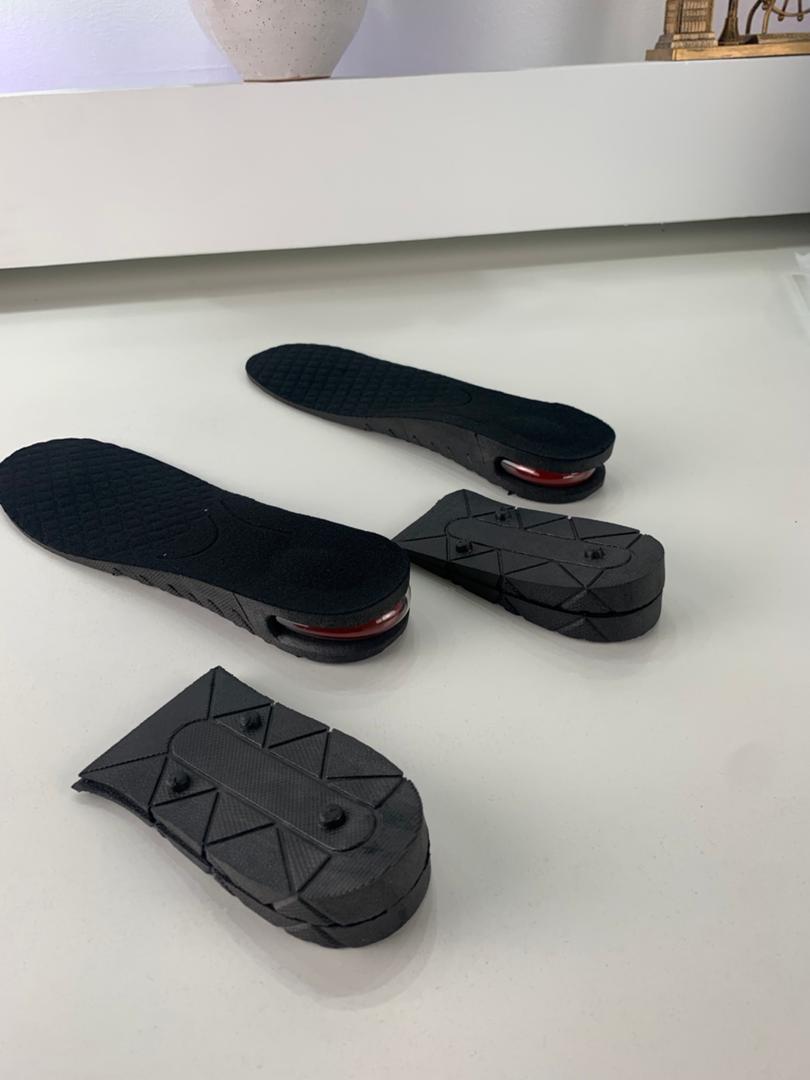 Unisex 4-layer adjustable height increase insoles