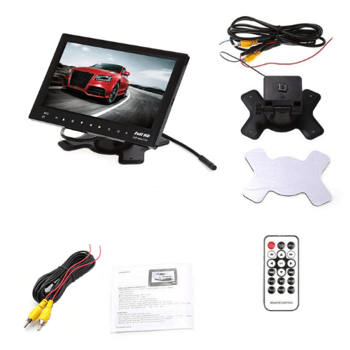 شاشة عرض تعمل باللمس للسيارة 7 بوصة TFT LCD