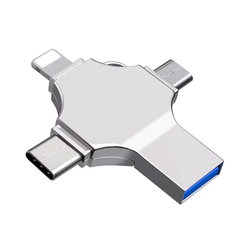 فلاش ميموري i-Flash سعة 256 جيجابايت 4 في 1