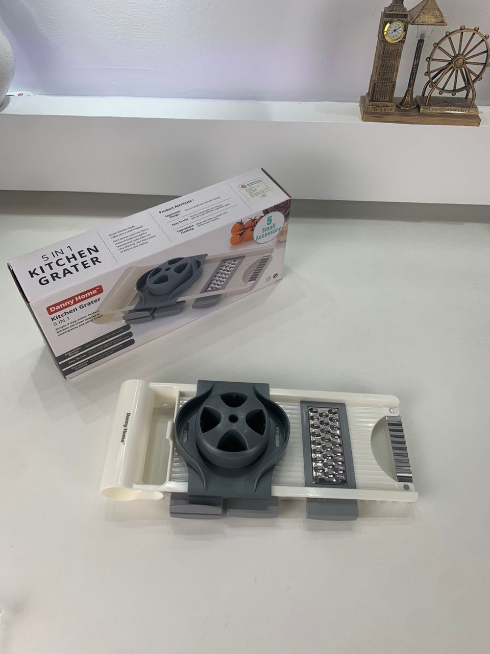 Trancheuse de Légumes Multifonction 5en1 – قطاعة خضروات متعددة الوظائف