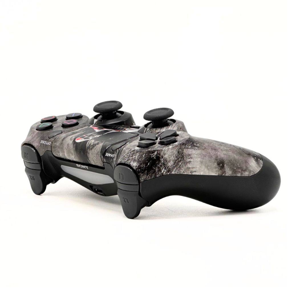وحدة تحكم سوني دوال شوك لاسلكية لجهاز PS4، إصدار جود أوف وور (نسخة مقلدة)