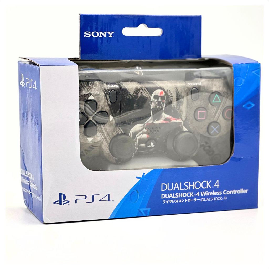 وحدة تحكم سوني دوال شوك لاسلكية لجهاز PS4، إصدار جود أوف وور (نسخة مقلدة)