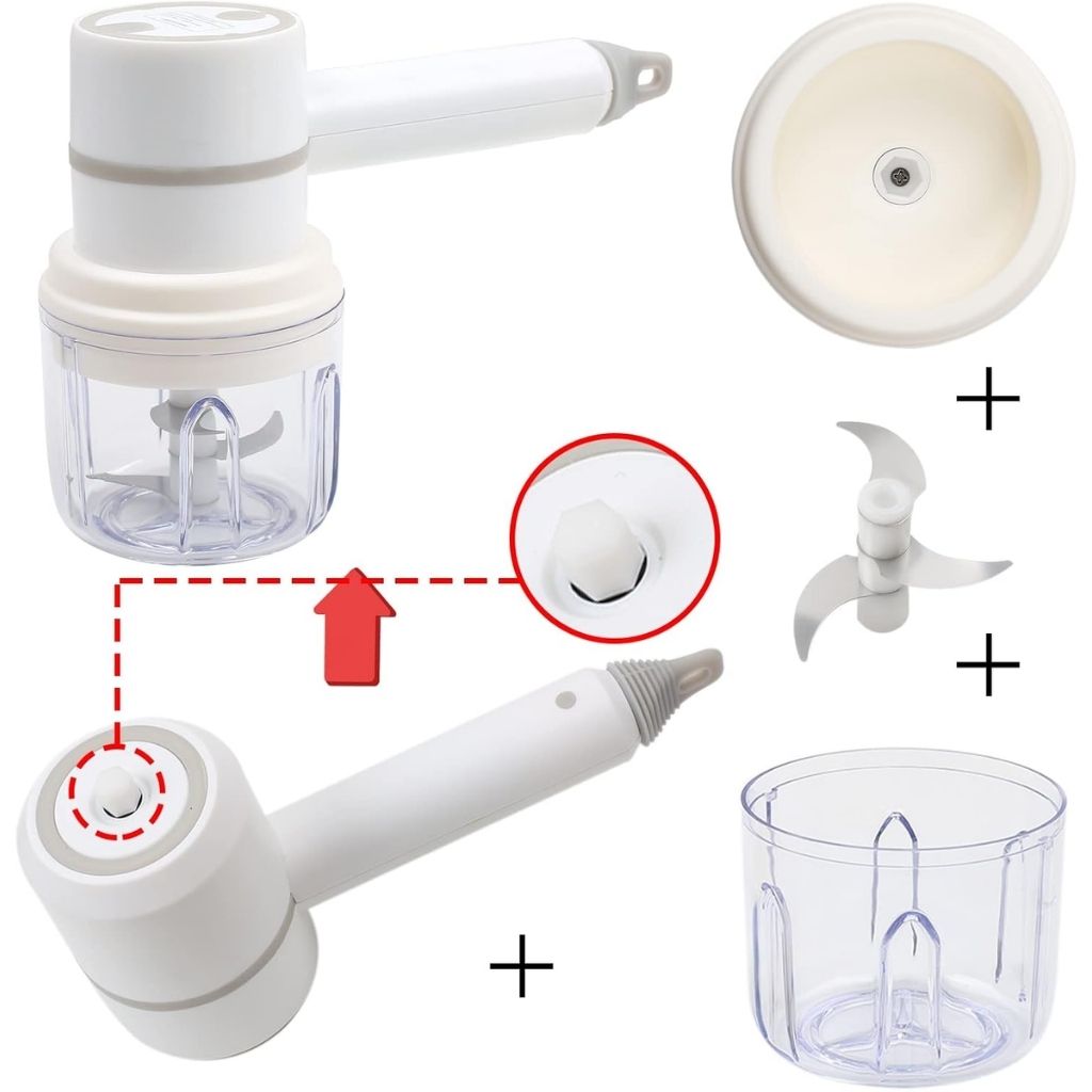 6-in-1 Wireless Electric Chopper