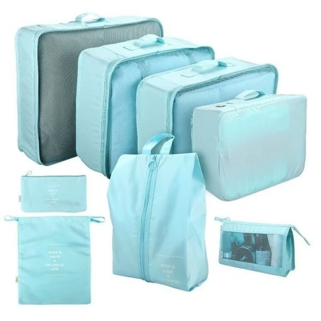 8-Piece Travel Packing Organizer Set