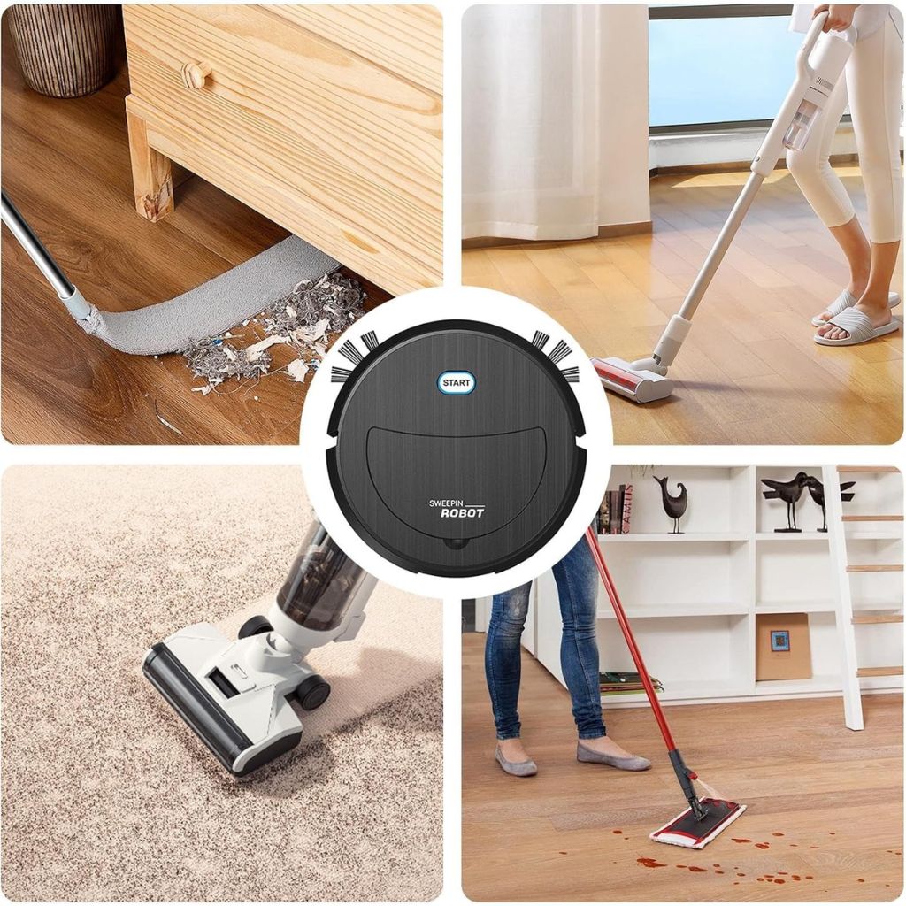 Smart robot vacuum for home