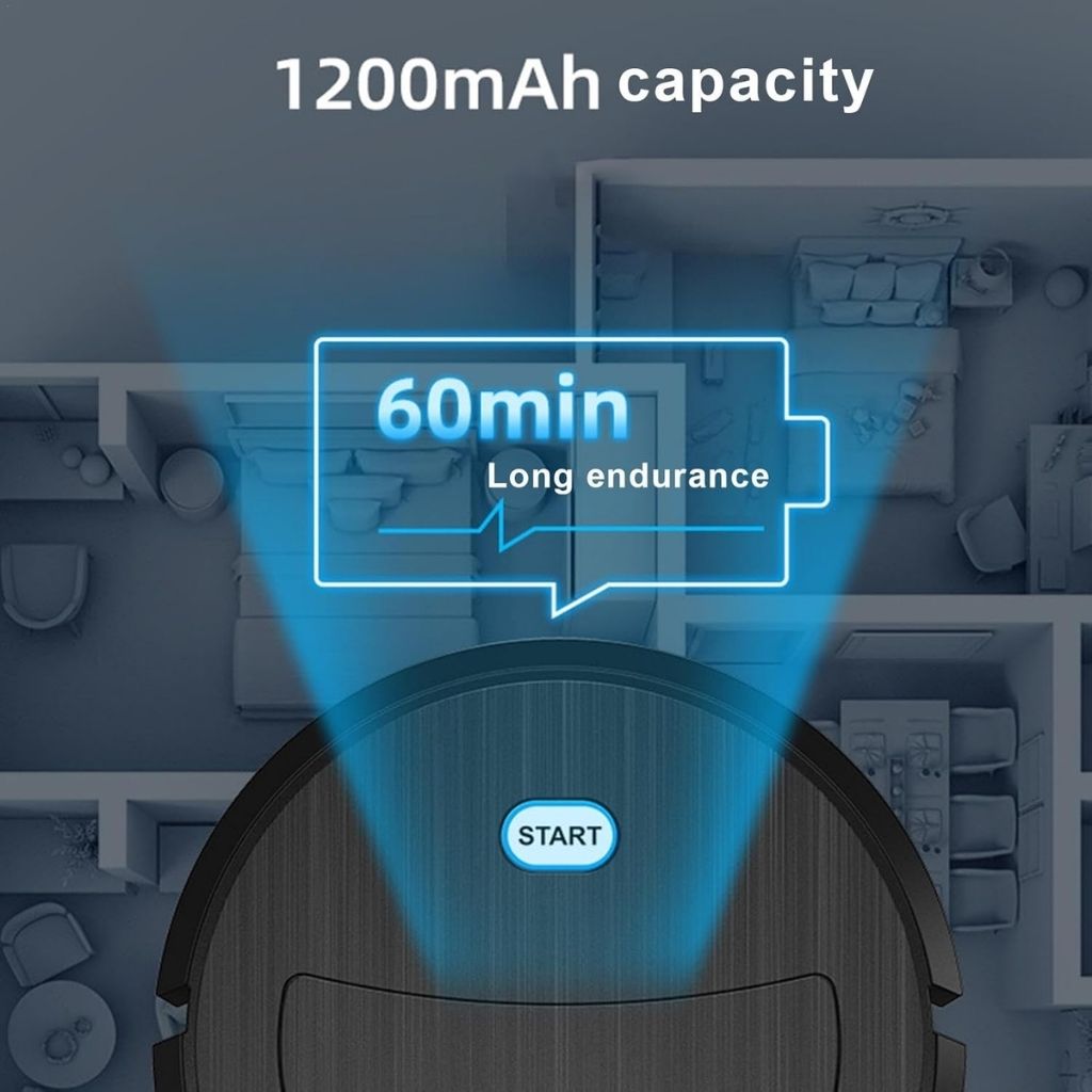 Smart robot vacuum for home