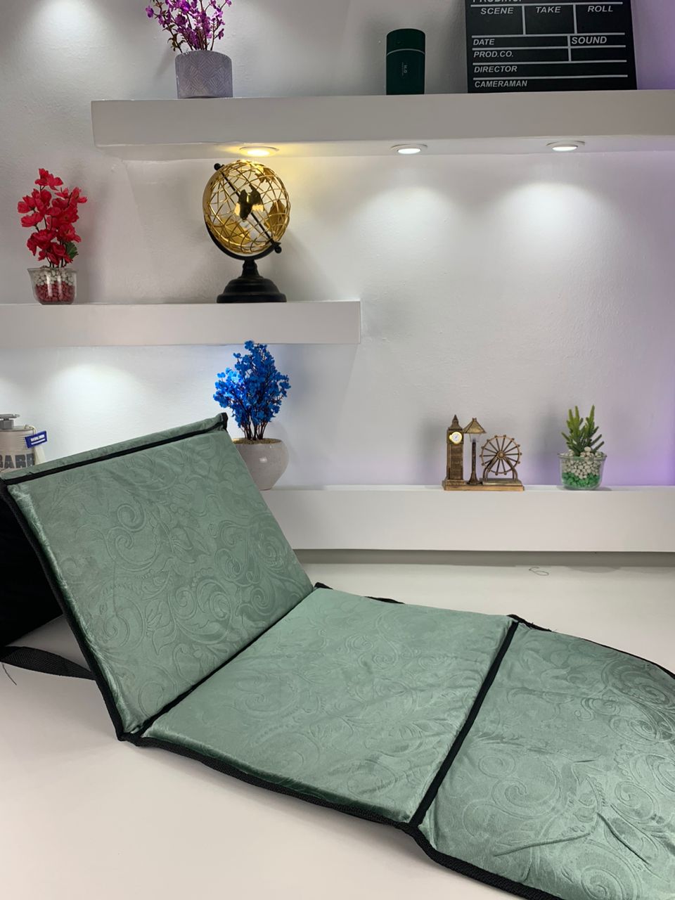 Tapis de prière Sultan pliable avec dossier