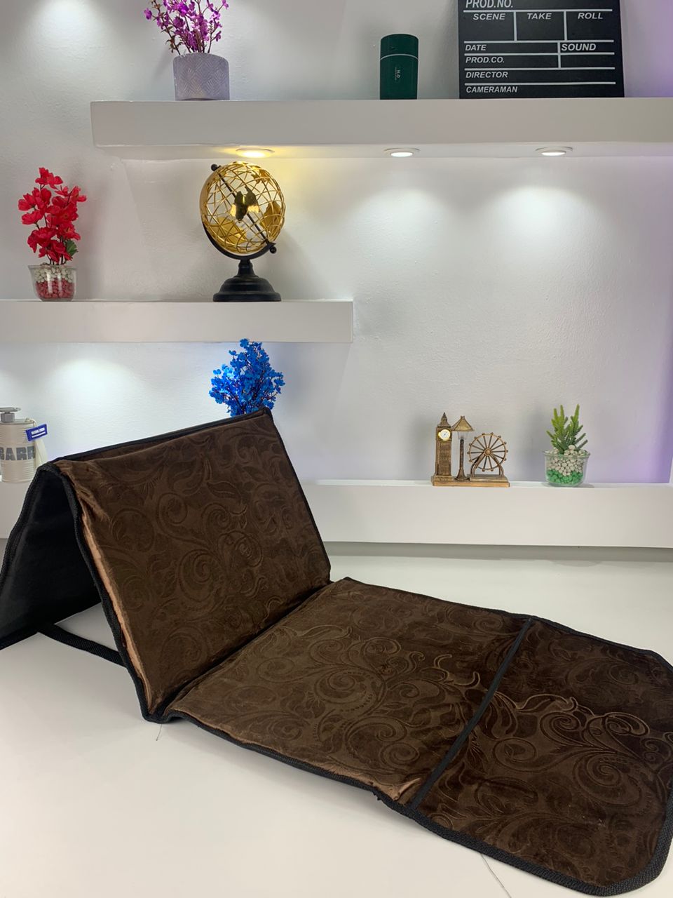 Tapis de prière Sultan pliable avec dossier