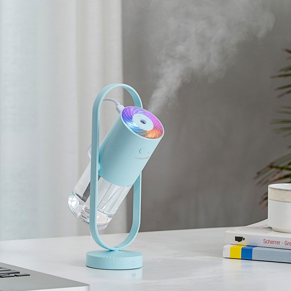 Air Humidifier with RGB Light and 360° Rotation