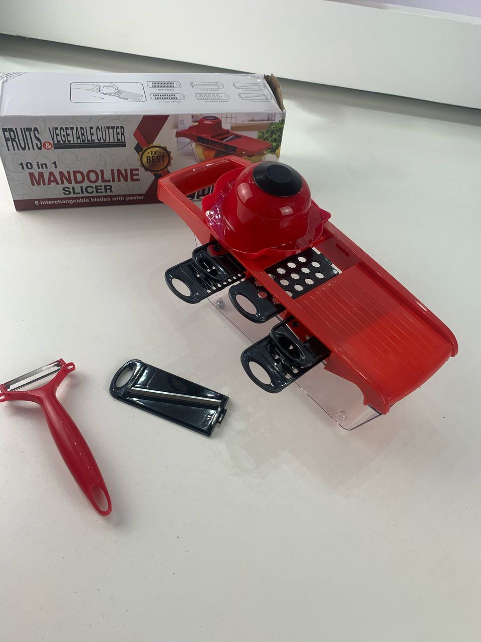 Mandoline Coupe-Légumes 10 en 1 – قطاعة خضروات