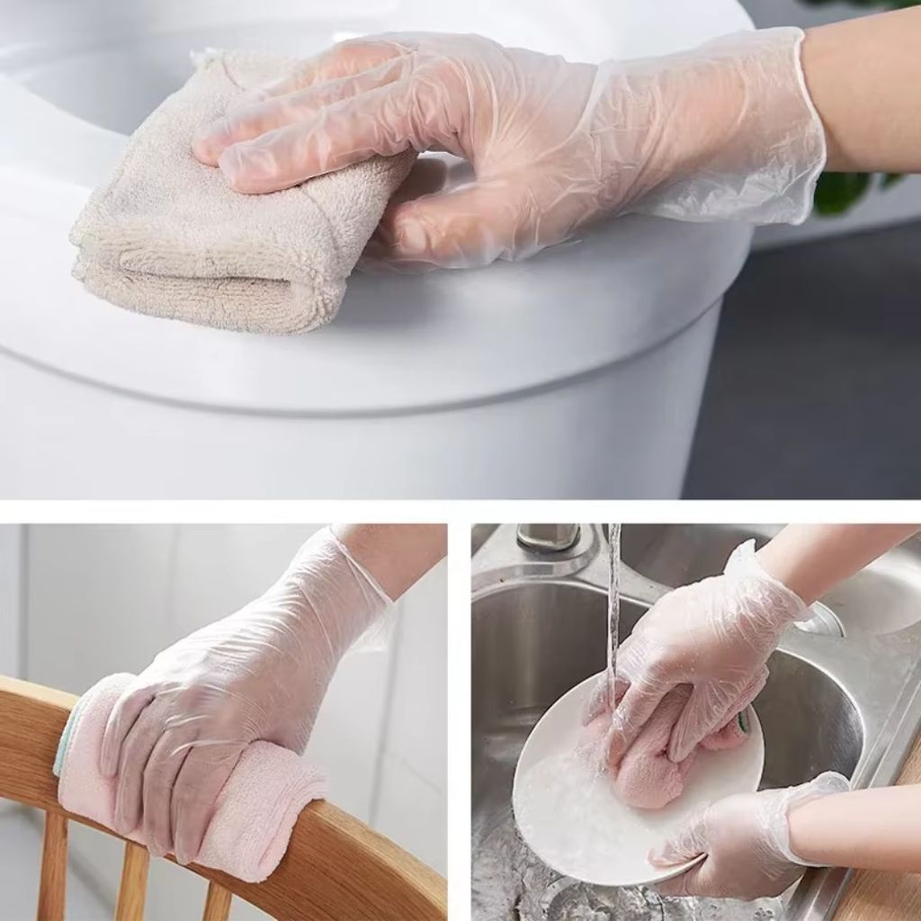 TPE Disposable Latex-Free Gloves, 300 pieces