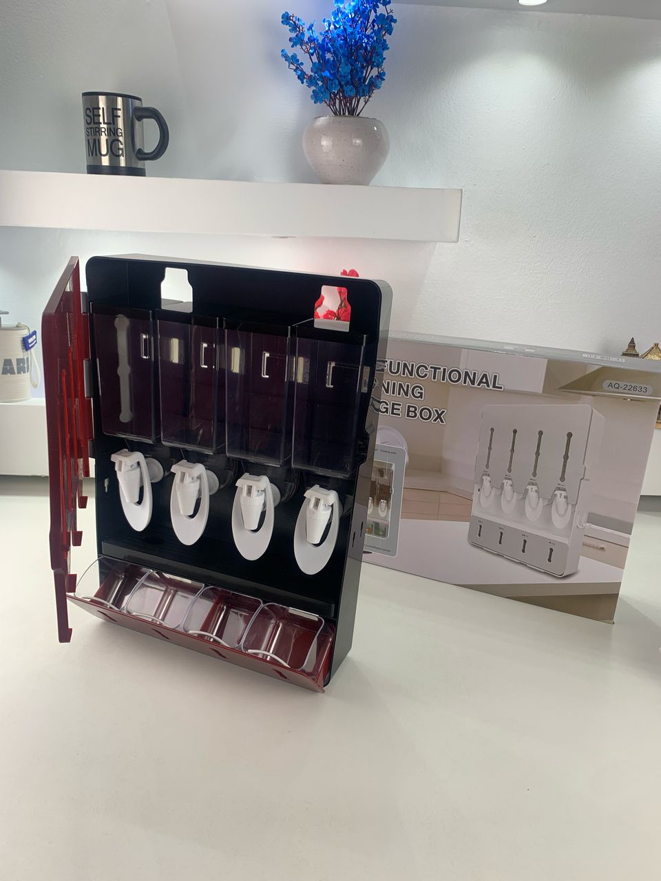 Étagère Murale Porte-Épices – رف توابل جداري