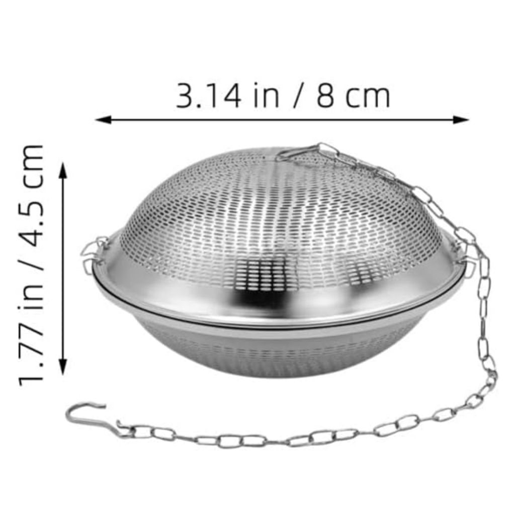 Passoire à Épices et Infuseur de Thé en Acier Inoxydable – مصفاة التوابل ومصفاة الشاي من الفولاذ المقاوم للصدأ