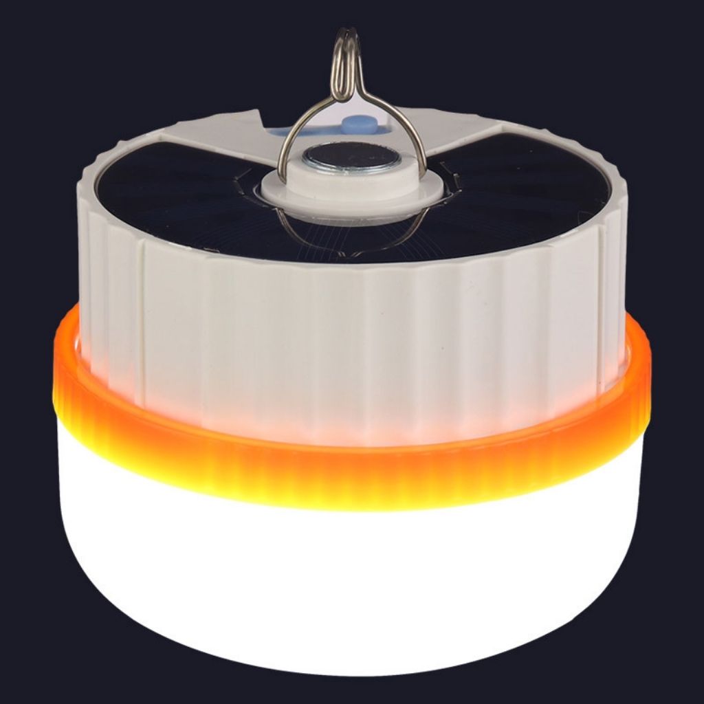Rechargeable solar hanging lamp
