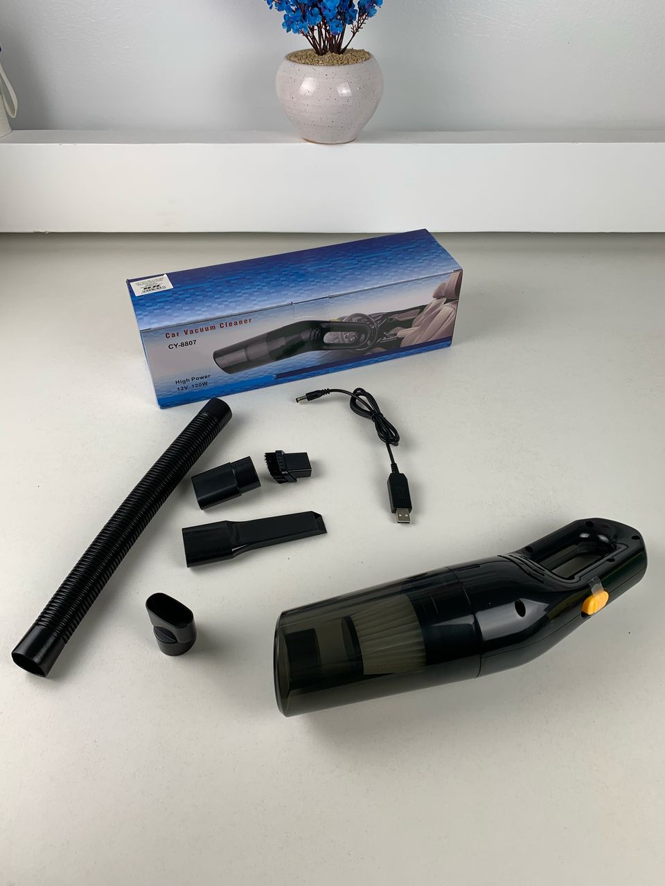 Cordless rechargeable car vacuum cleaner 10000PA