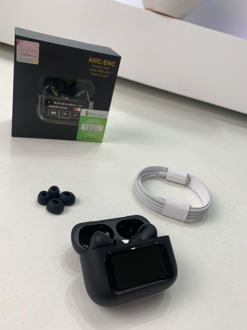 Écouteurs AIRBUDS avec Réduction de Bruit ANC/ENC – سماعات بعزل الصوت الخارجي