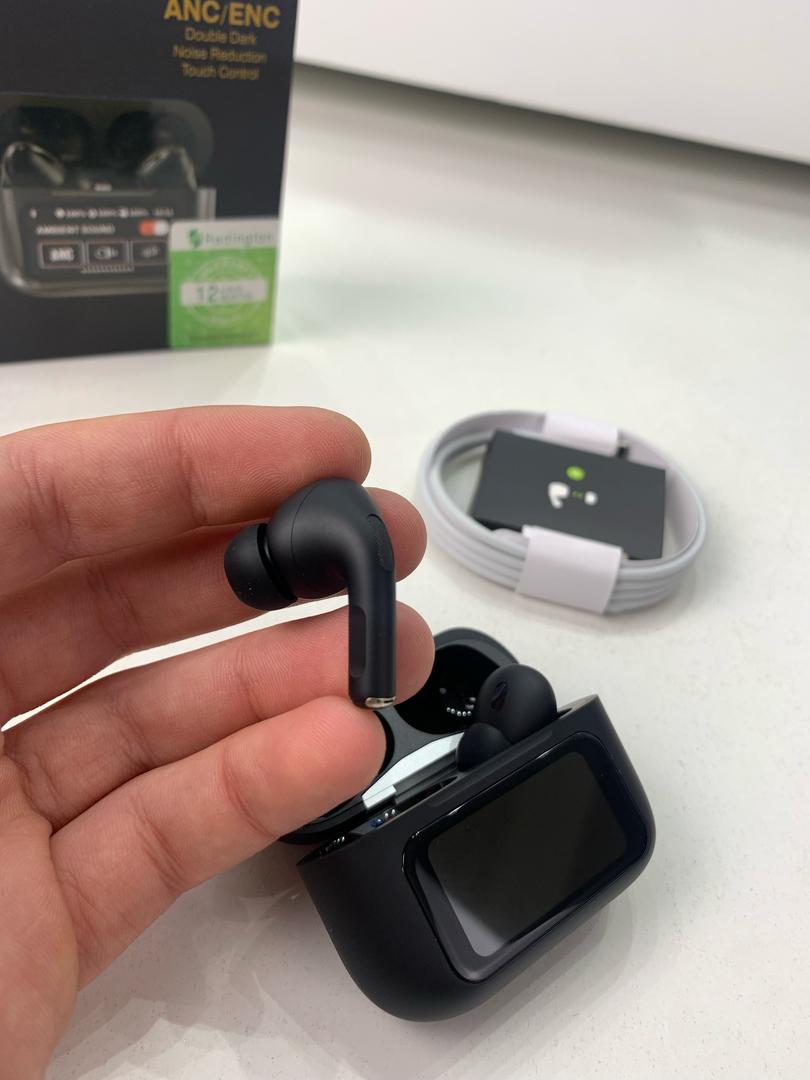 Écouteurs AIRBUDS avec Réduction de Bruit ANC/ENC – سماعات بعزل الصوت الخارجي