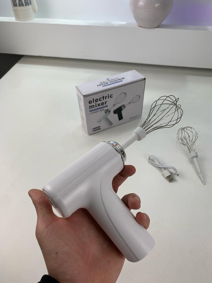 Mixeur Électrique Sans Fil Portable 3 Vitesses – خلاط يدوي كهربائي لاسلكي