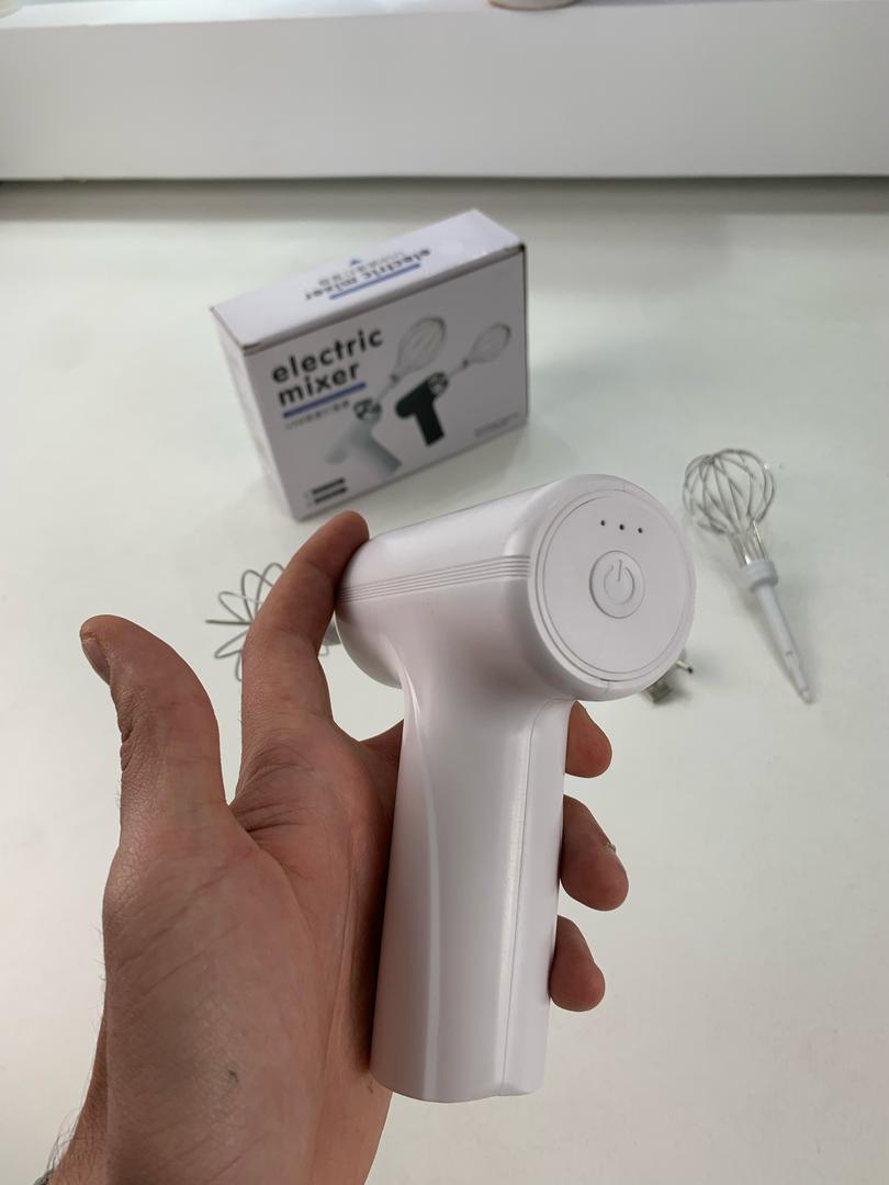 Mixeur Électrique Sans Fil Portable 3 Vitesses – خلاط يدوي كهربائي لاسلكي