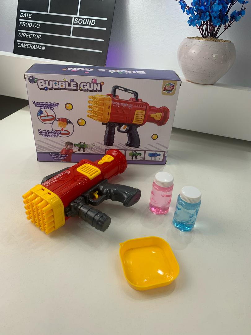 Pistolet à bulles automatique pour enfants