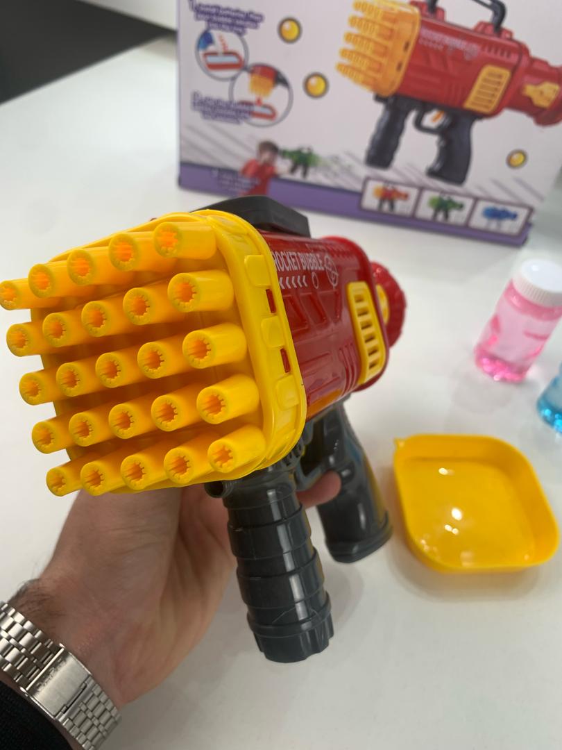 Pistolet à bulles automatique pour enfants