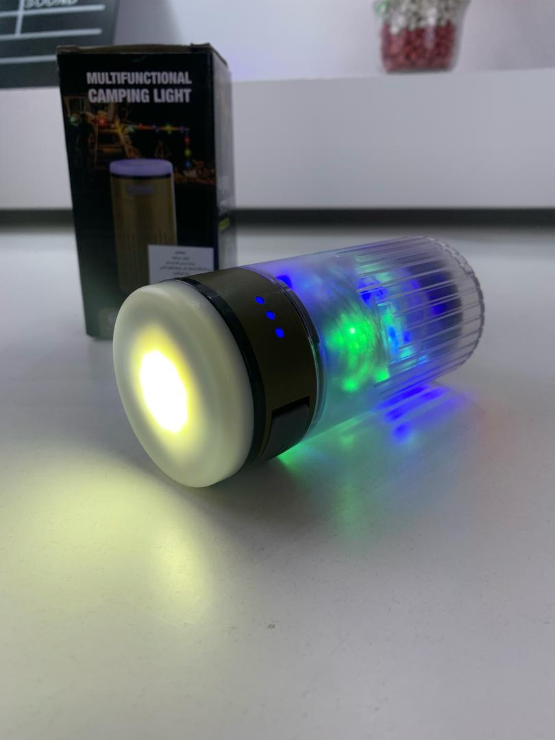 سلسلة أضواء LED قابلة لإعادة الشحن 4 في 1 مقاومة للماء IPX4