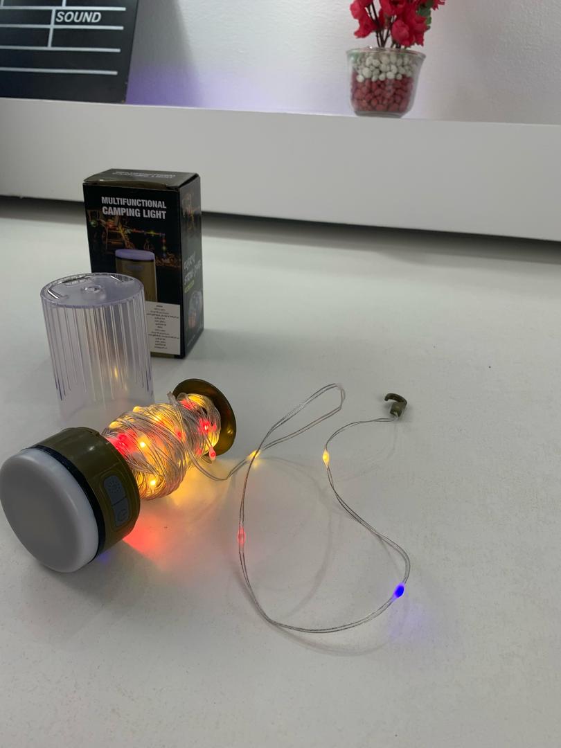 سلسلة أضواء LED قابلة لإعادة الشحن 4 في 1 مقاومة للماء IPX4