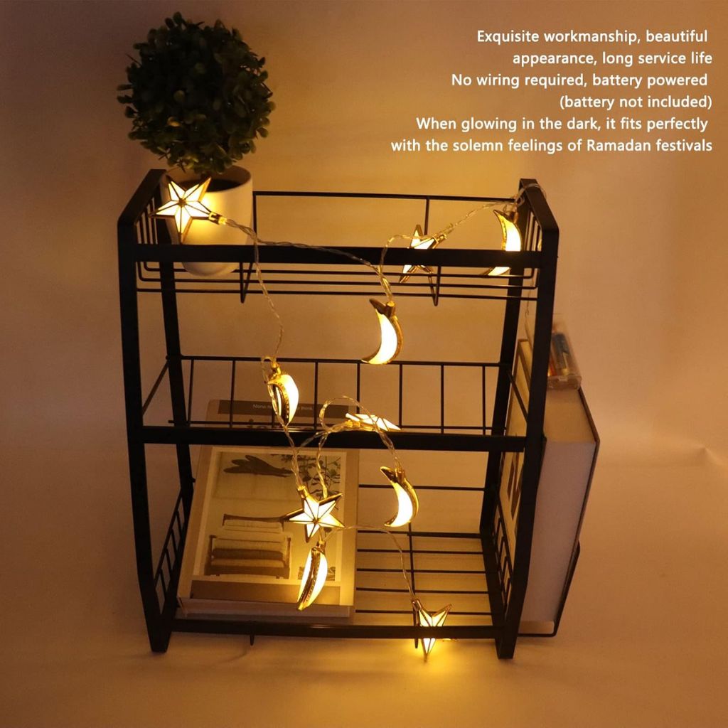 Ramadan and Eid LED String Lights 10 pcs