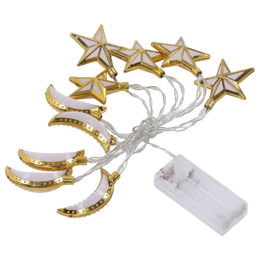 Ramadan and Eid LED String Lights 10 pcs