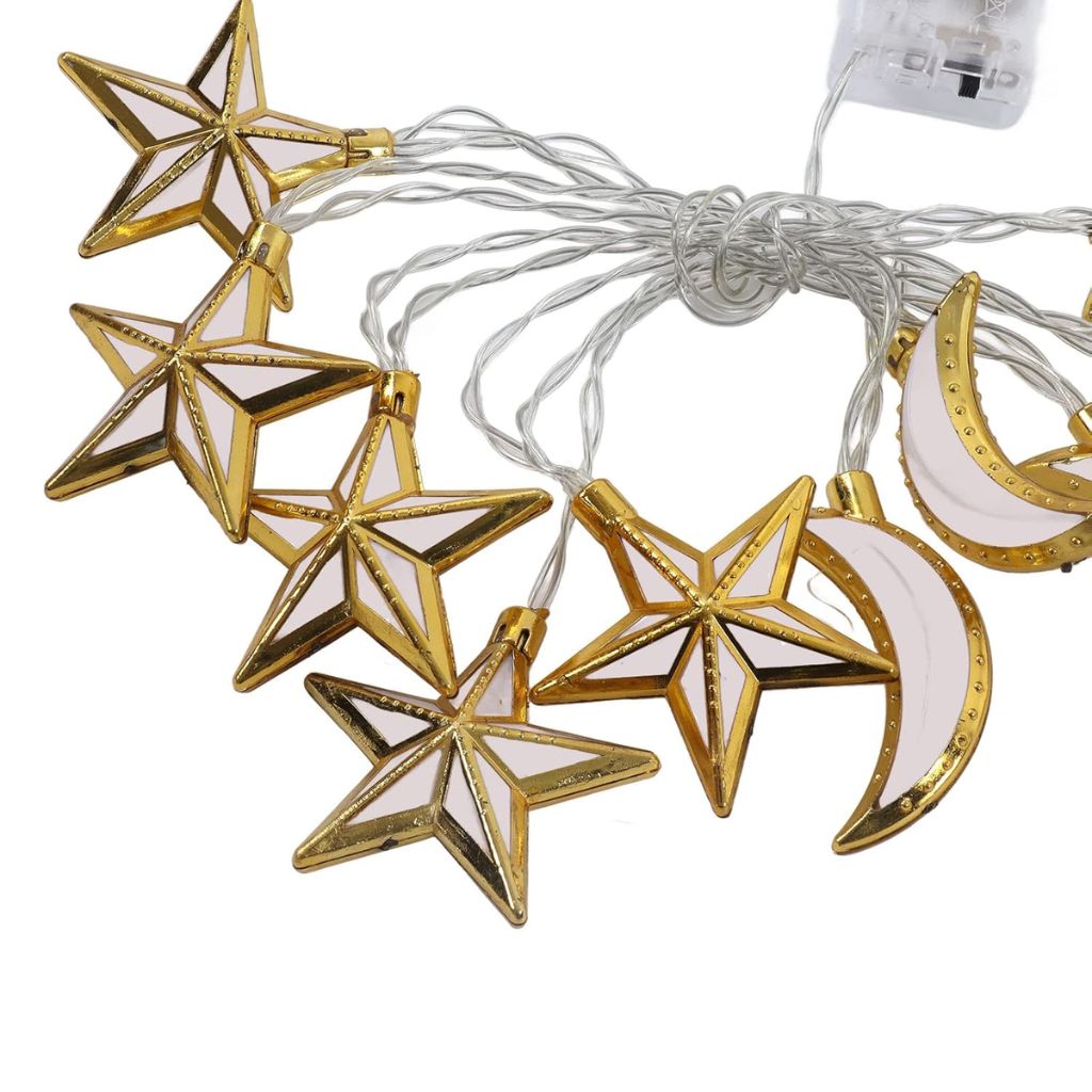 Ramadan and Eid LED String Lights 10 pcs