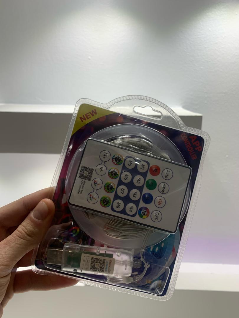 Smart RGB LED Strip Light USB with App 5m