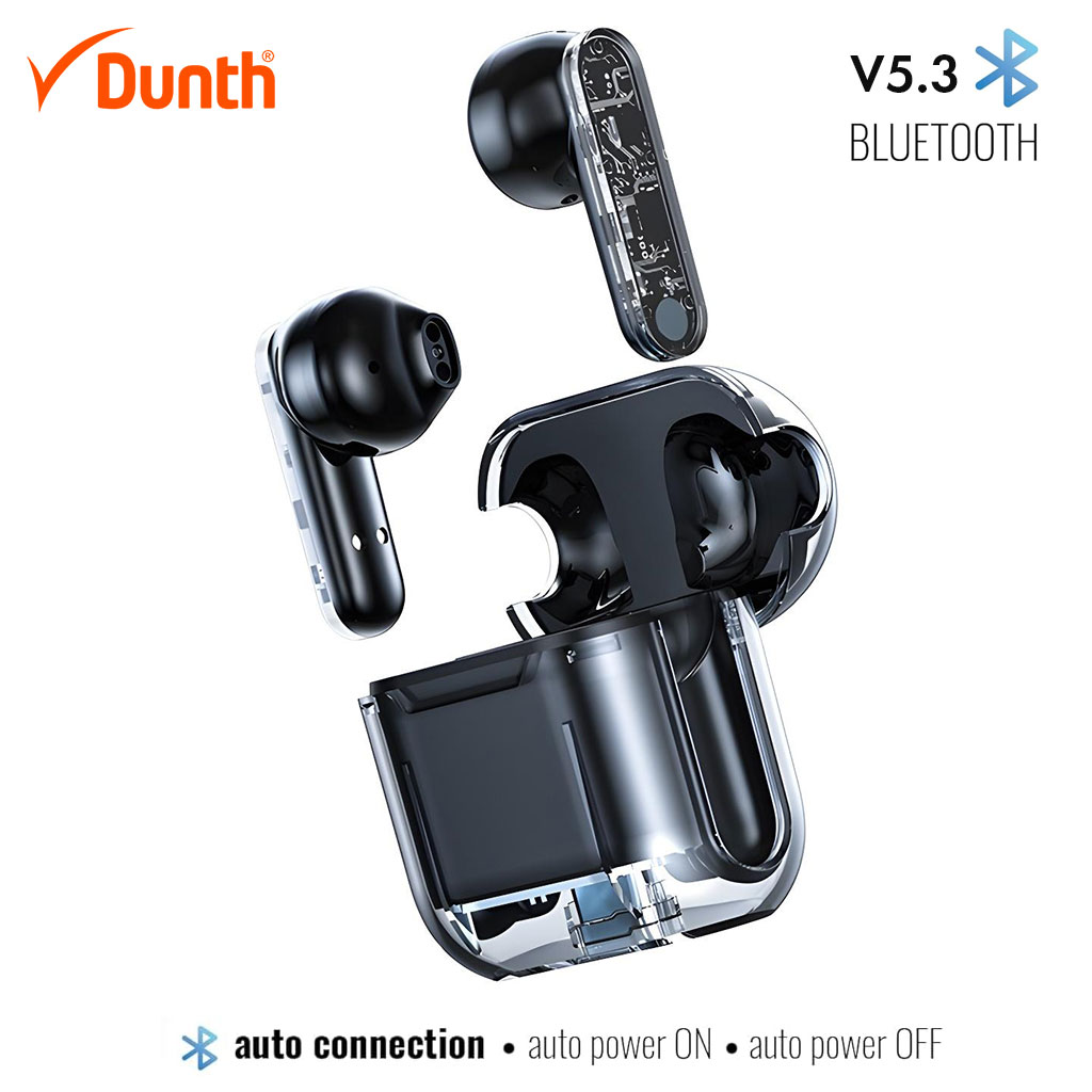 Écouteurs sans fil bluetooth DUNTH DU-T151 + Amplificateur d’écran 3D 12 pouces