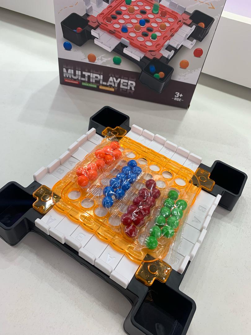 Colored beads matching game