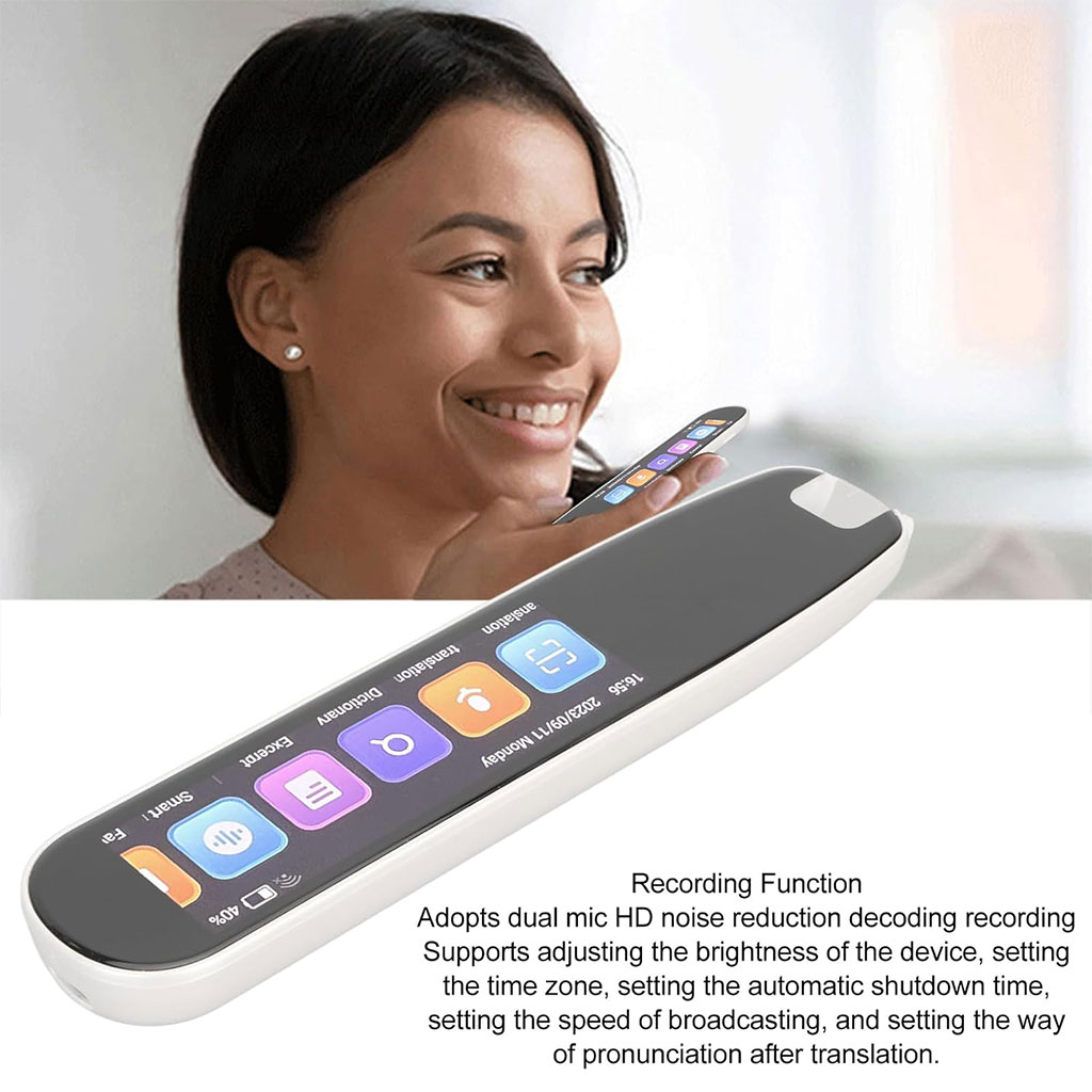Stylo Traducteur de Langue 134 Traductions Vocales -قلم قارئ مترجم