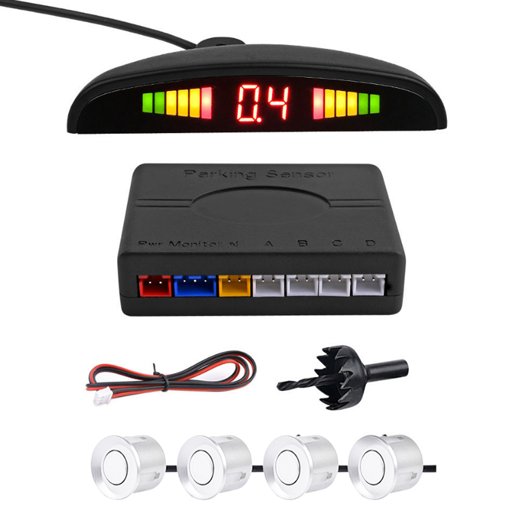 Reversing radar with automatic sensor for car