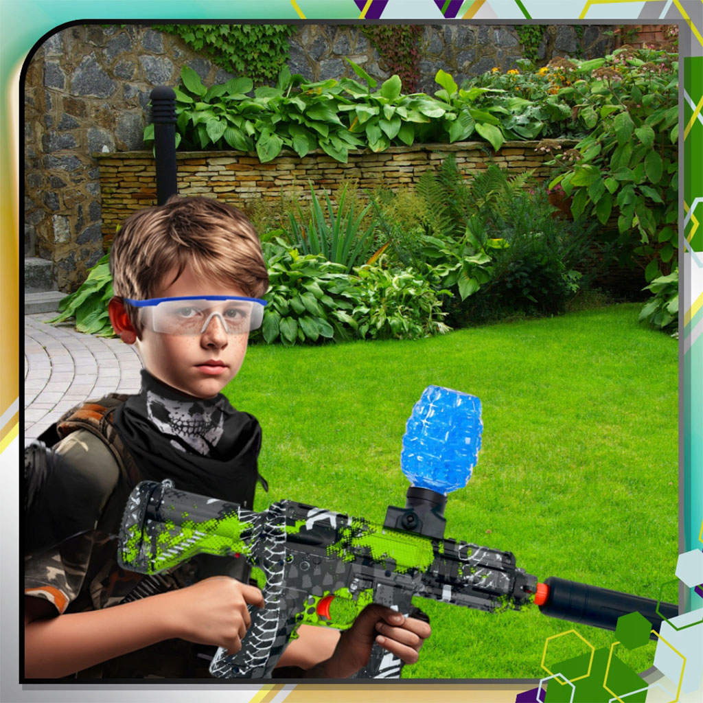 مسدس كرات الجل M416 مع ملحقات