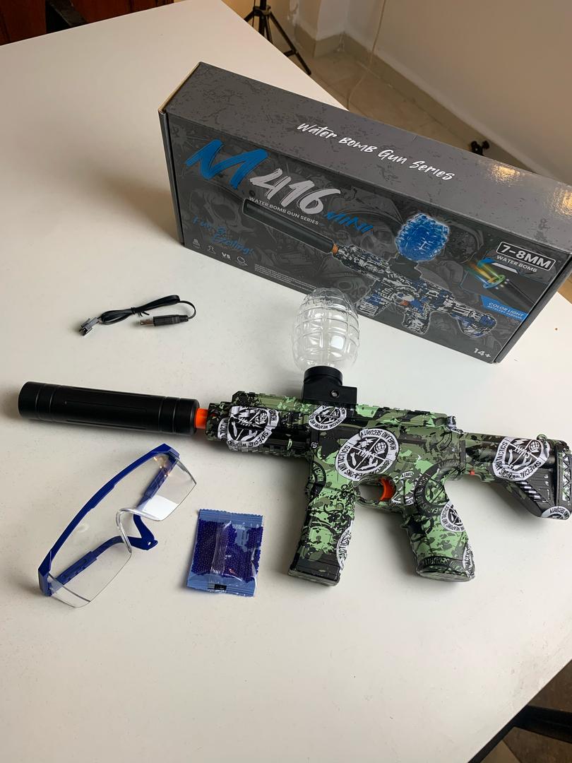 مسدس كرات الجل M416 مع ملحقات