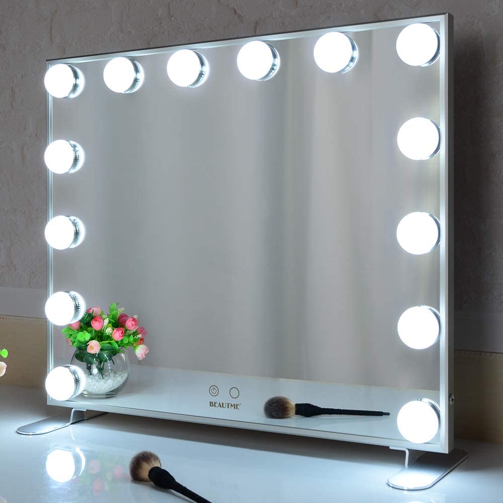 Chende Hollywood Style Vanity Mirror Light Kit 10 Pieces