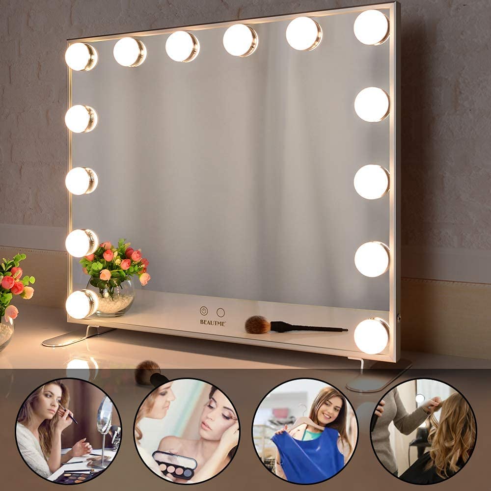 Chende Hollywood Style Vanity Mirror Light Kit 10 Pieces