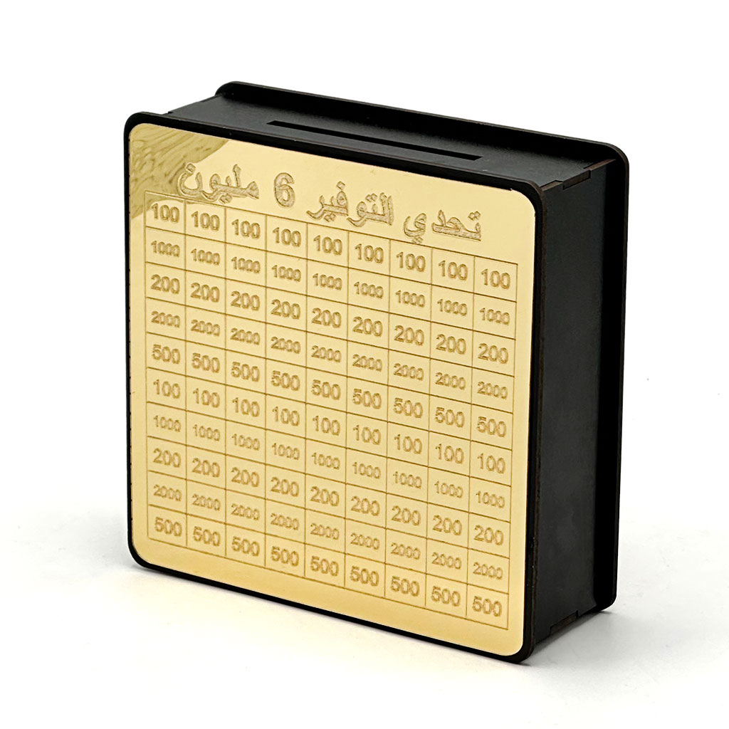 6 Million Challenge Money Box