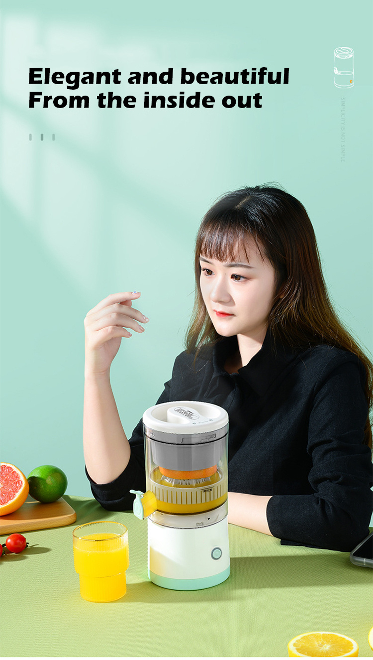 Electric rechargeable USB citrus juicer