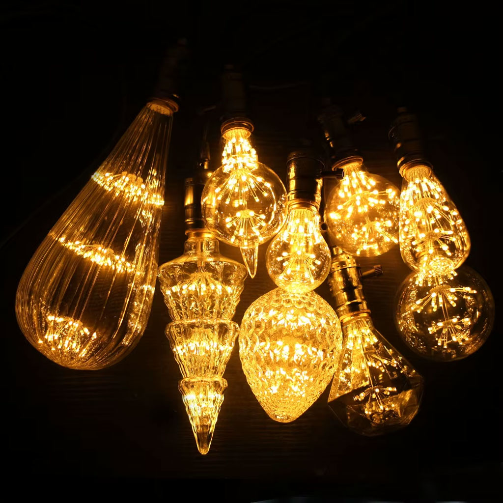 Ampoule LED Edison E27 motif arbre